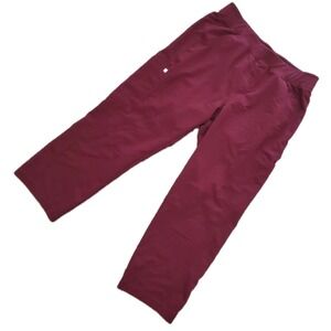 FIGS Men's Scrubs Cargo Pants Bottoms Burgundy Red Large PO #1699 T2001 Axim